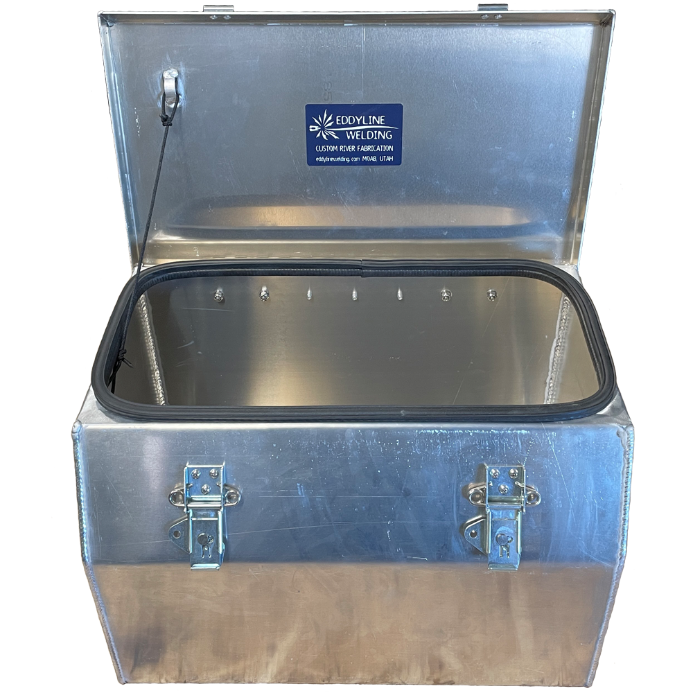 Stock Dry Boxes | Rafting Captain's Side Box | Eddyline Welding